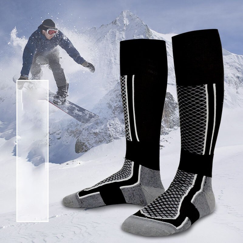 Sport Ski Sokken Outdoor Wandelen Lange Buis Volwassen Verdikking Wandelen Sokken Warm Ademend Slijtvaste Sneldrogende Sokken