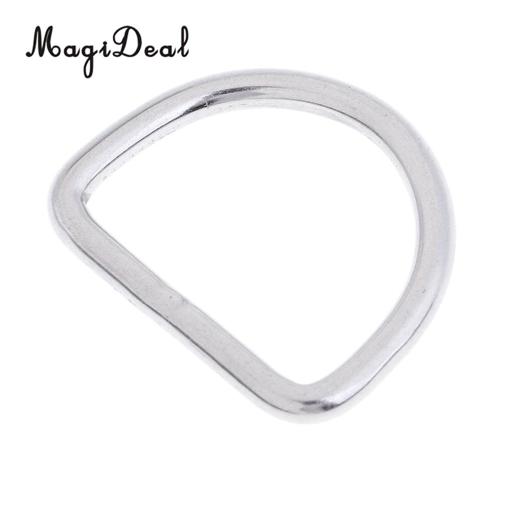 MagiDeal Replacement Universal Welded D Ring Boat Yacht Fishing Rigging Fitting Hardware - Marine 316 Stainless Steel: Size 3