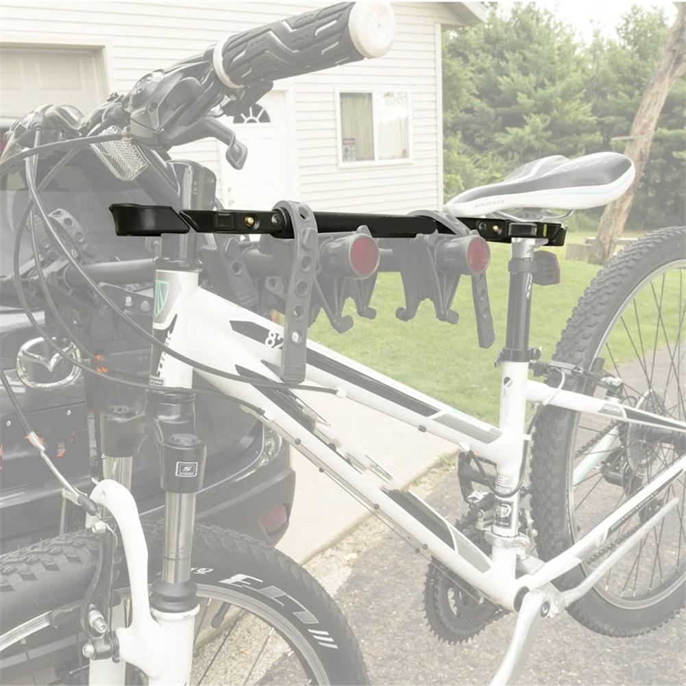 Sykkel sykkel topprør tverrstang ramme justerbar adapter for y-ramme barn dame mtb sykkelramme sykkel bilstativ eller hjemmeoppbevaring