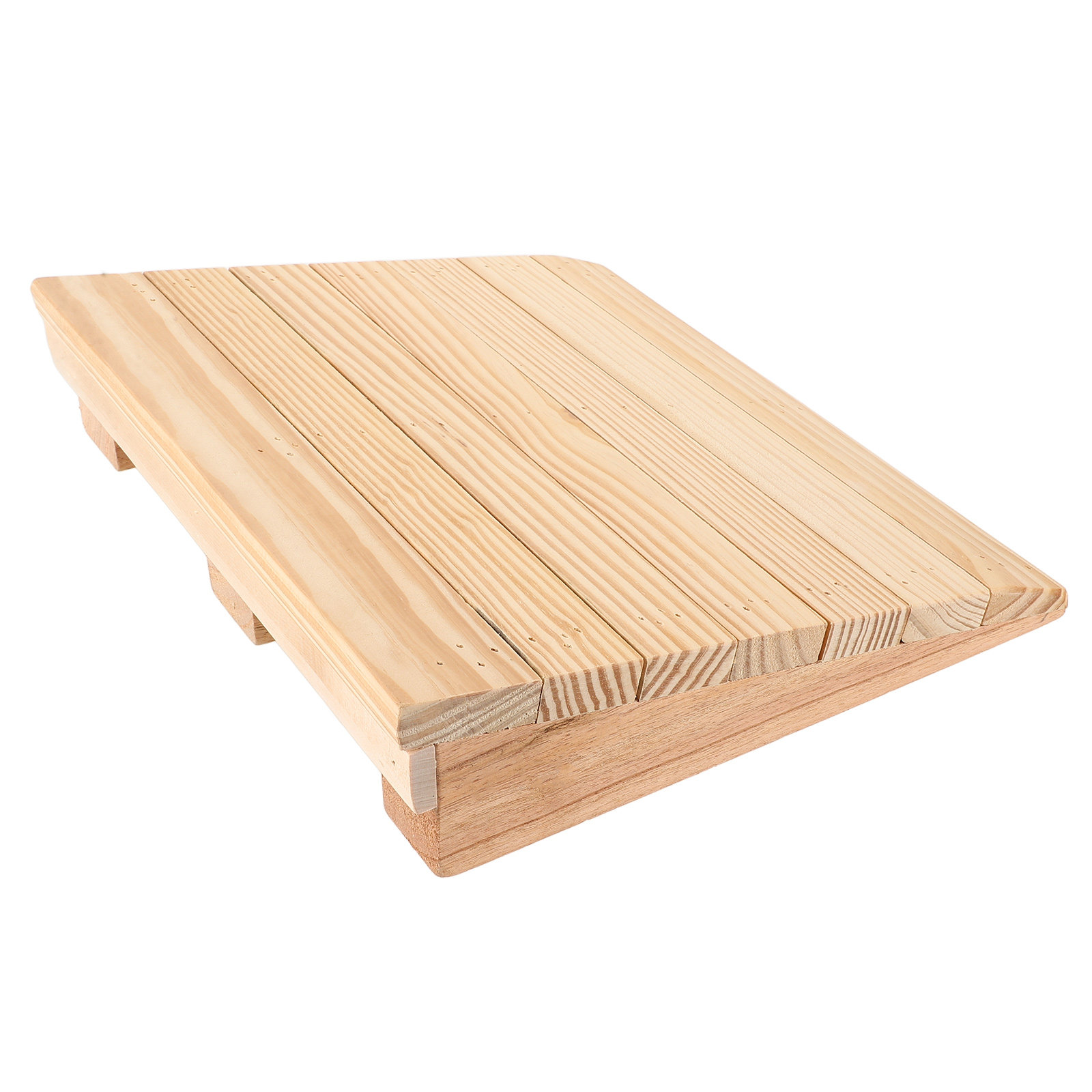 Holz-Schwellenrampe für Hauseingang, Tragbare Übergangsrampe für Saugroboter, Rollstuhl, Einfaches Bewegen von Möbeln mit Rollen