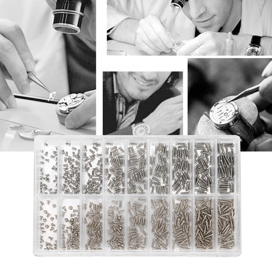 Ur reparation værktøj 1.2mm metal ur reparation ur armbåndsur skrue reparation værktøj tilbehør værktøj til urmager