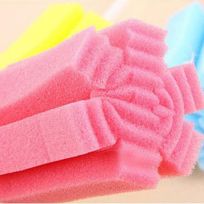 Long Handle Baby Bottle Brush Sponge Cup Brush Kitchen Cleaning-Tool Sponge Brush For Wineglass Bottle Coffe Tea Glass Cup