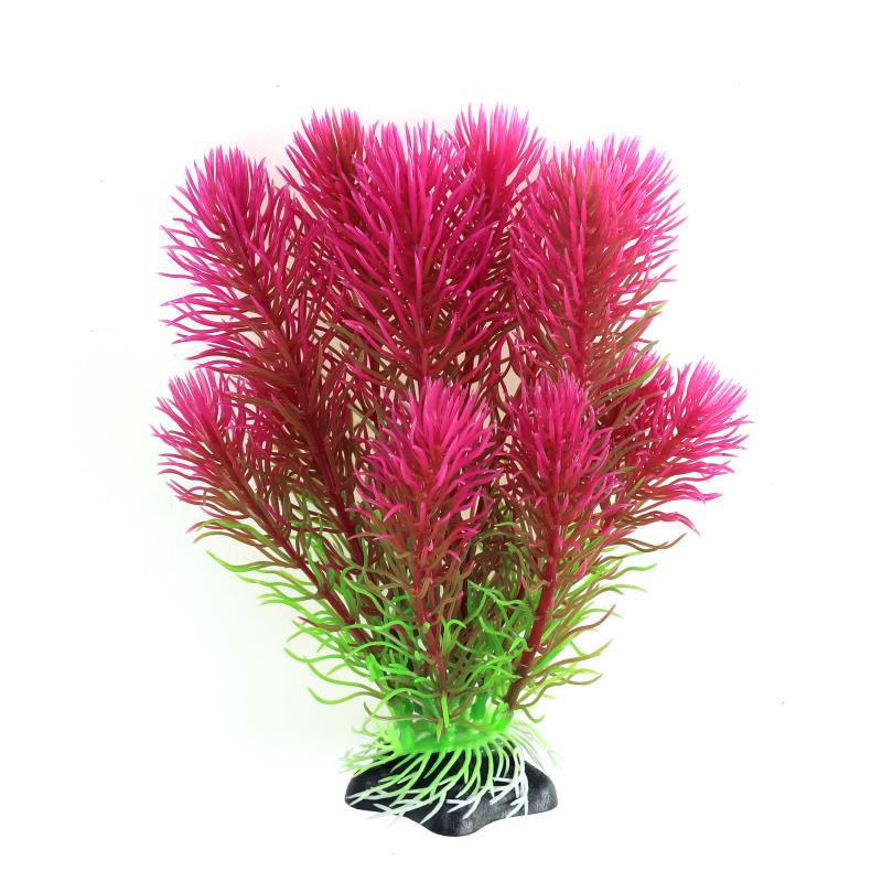 5.5cm * 18cm pe materiaal dennenstrip waterplant aquarium decoratie onderwaterdier viskom groene plant