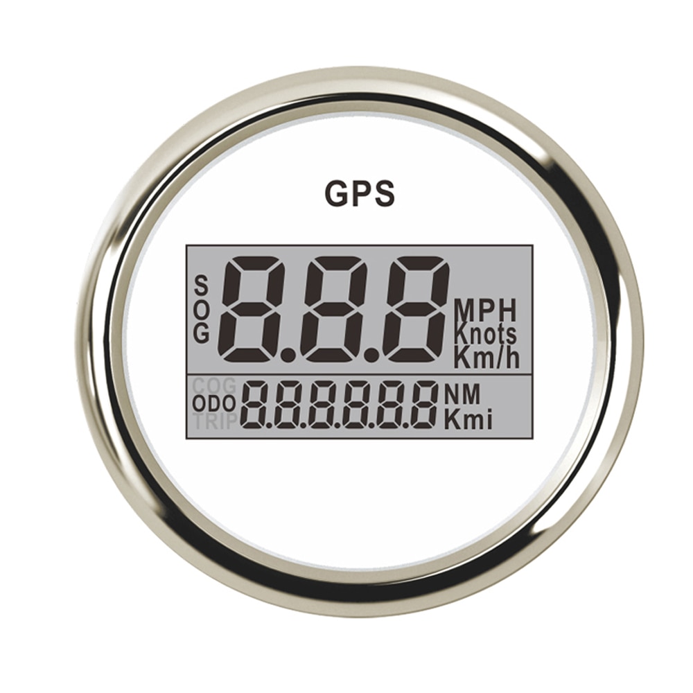 52 mm Boat Car Digital GPS Speedometer Gauge 0 999. Grandado