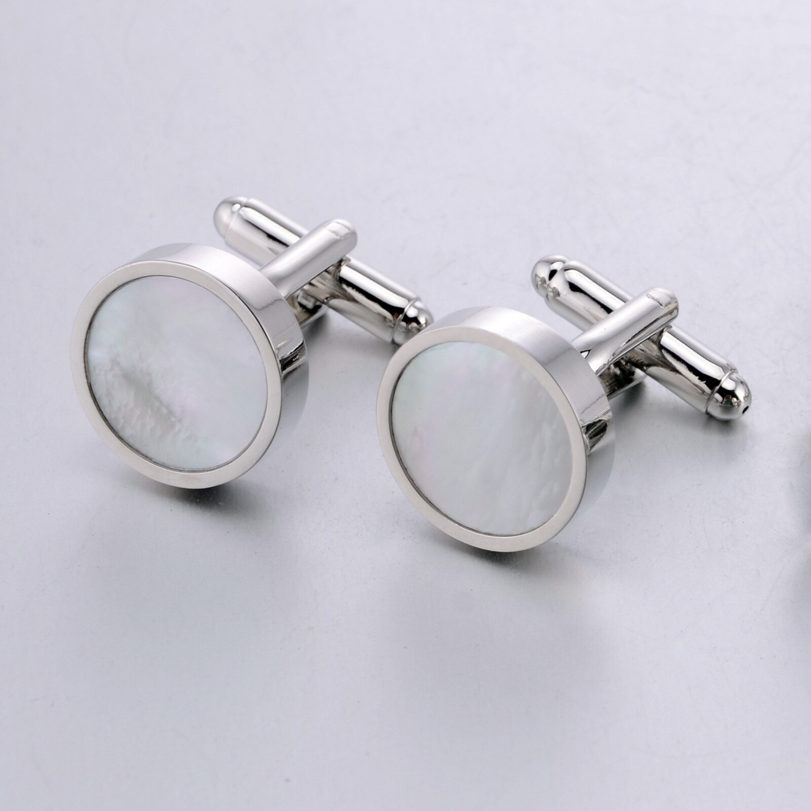 Gemelos de a la para hombre, joyería de Metal, gemelos franceses, camisa para hombre, decoración de negocios, accesorios de boda para hombre,