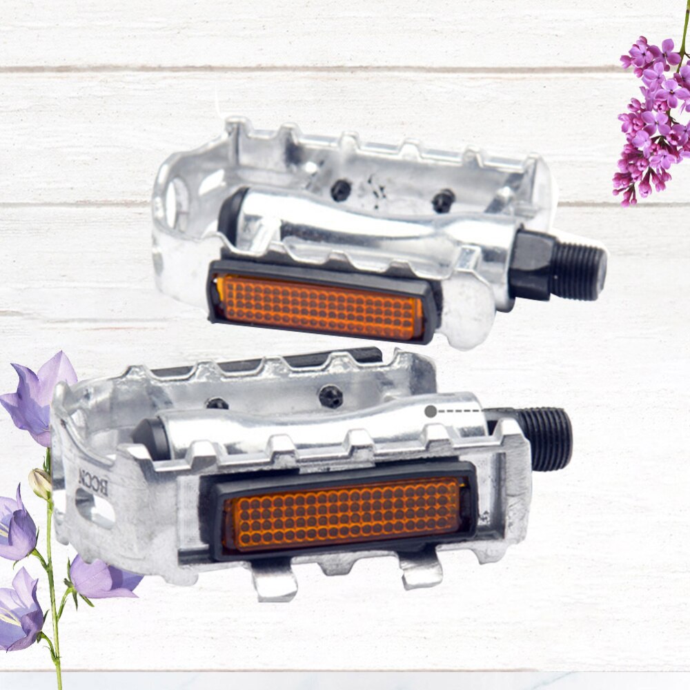 1 Pair Aluminum Alloy Bike Pedal for Fixed Gear Mountain Bike