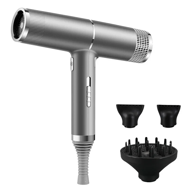 Professionelle Haartrockner Infrarot Negativ ionisch Fön Heißer Kalter Wind Salon Haar Styler Werkzeug Haar Gebläse Elektrische Schlag Trockner: Gold / AU Stecker