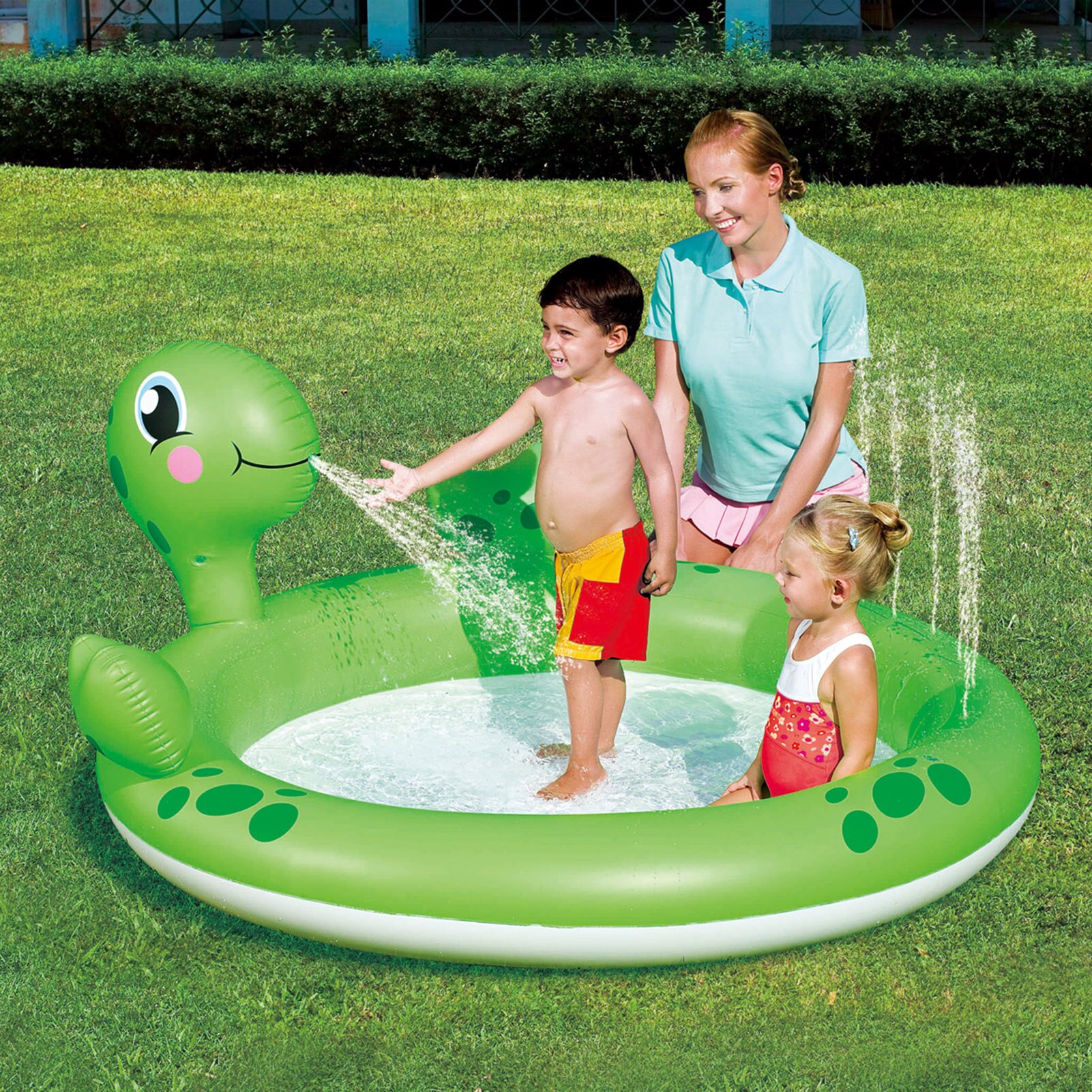 Fountain, Inflatable Ocean Ball Pool, Play Pool, Baby Swimming Pool Thickened Fishing Sand Pool