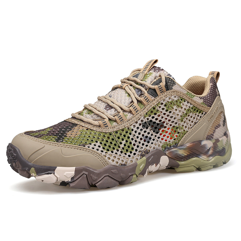 HUMTTO Breathable Summer Shoes for Men Non-slip Sports Hiking Shoes Man Outdoor Luxury Trekking Climbing Mens Sneakers