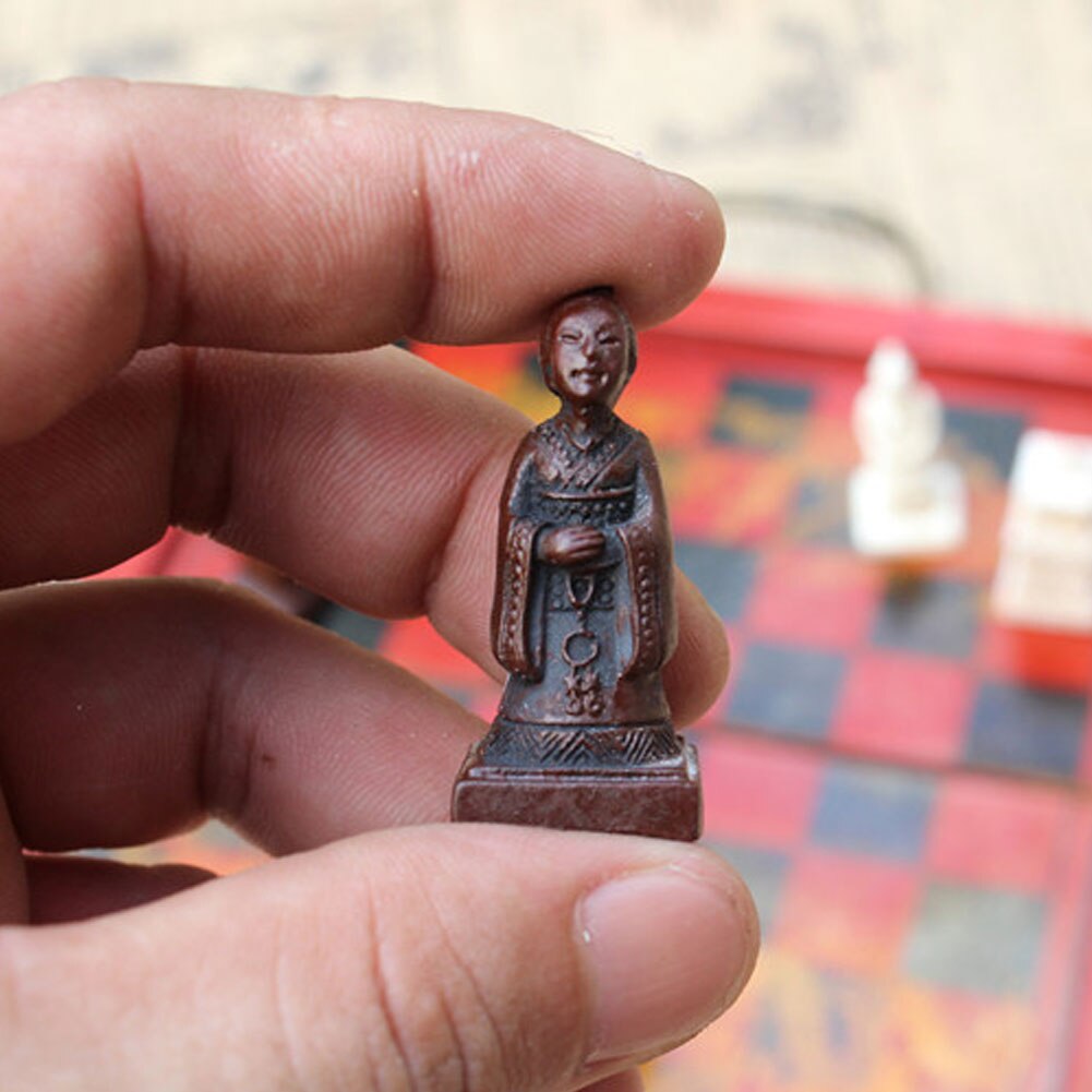 Jeu d'échecs de Table de soldats de la dynastie Qing, jouet amusant pour enfants et adultes