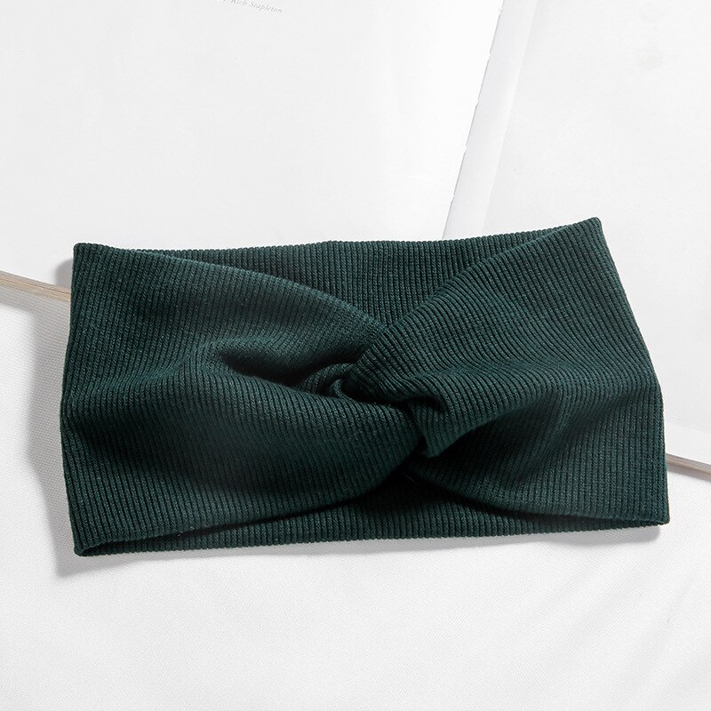 Diadema de lana con orejas de animales para mujer y niña, accesorios para el cabello, turbante cruzado, 1 unidad: 12