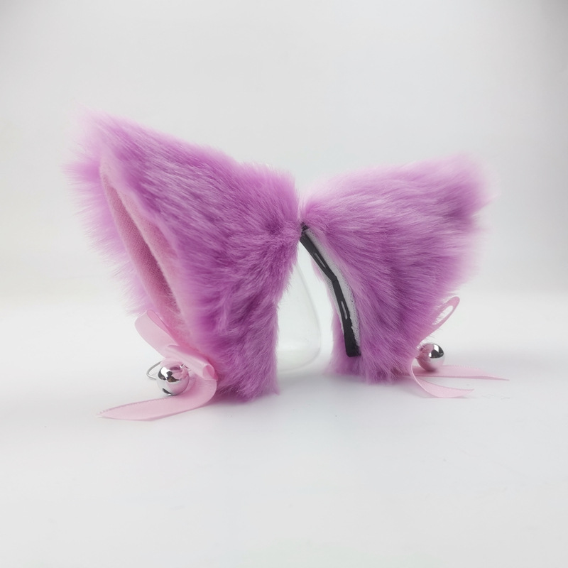 Decoración de orejas de gato para casco de motocicleta, pegatinas de felpa bonitas, casco de Motocross, cara completa, decoración de casco todoterreno, estilo de Cosplay