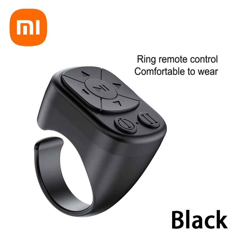 Xiaomi Auto Clicker Afstandsbediening Paginadraaier Automatisch continu klikapparaat Draadloze knop Scrollen Knopring Vingertop: green