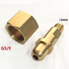 Air conditioning G5/8 Nitrogen gas cylinder adapter Inch Fluorine Pipe SAE1/4