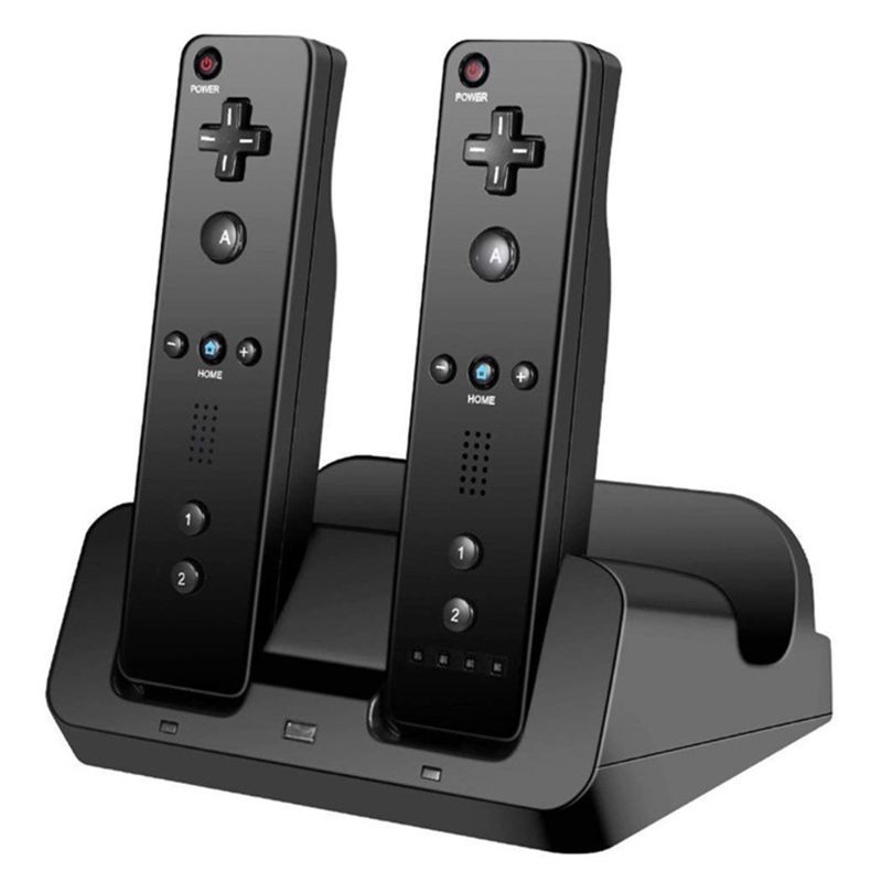 Estación de carga inteligente para Wii U, soporte de carga para mando a distancia N7MC