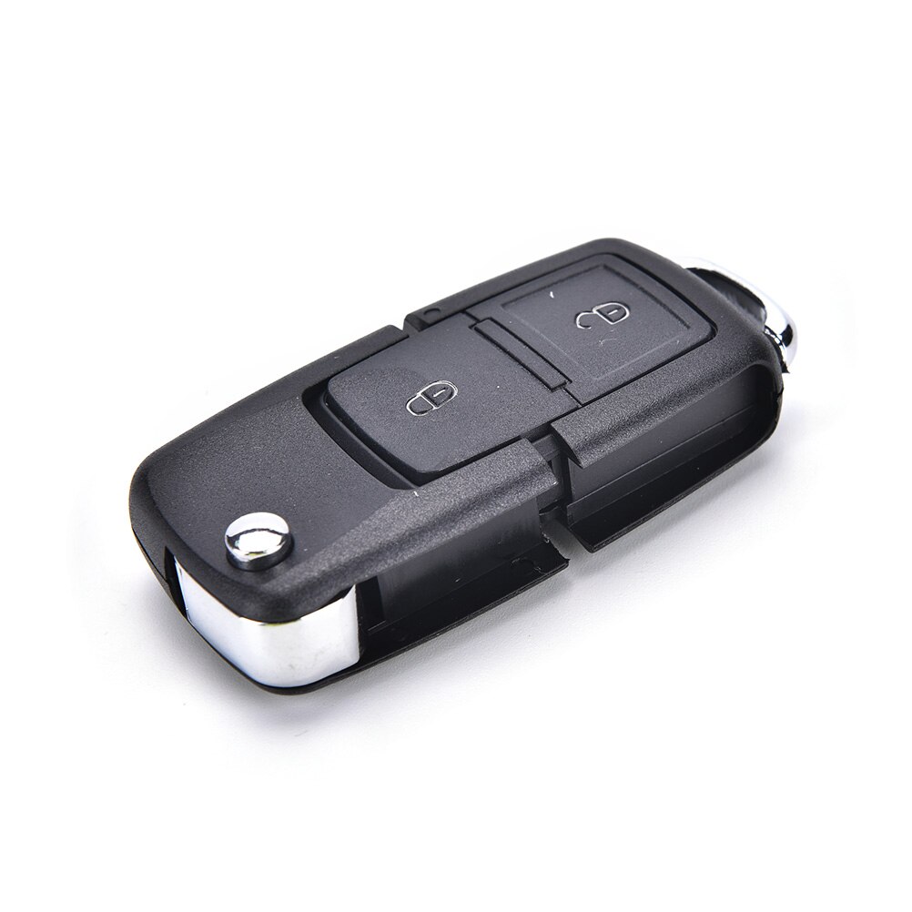 2 Button Folding Remote Key Shell Fob Without Blade