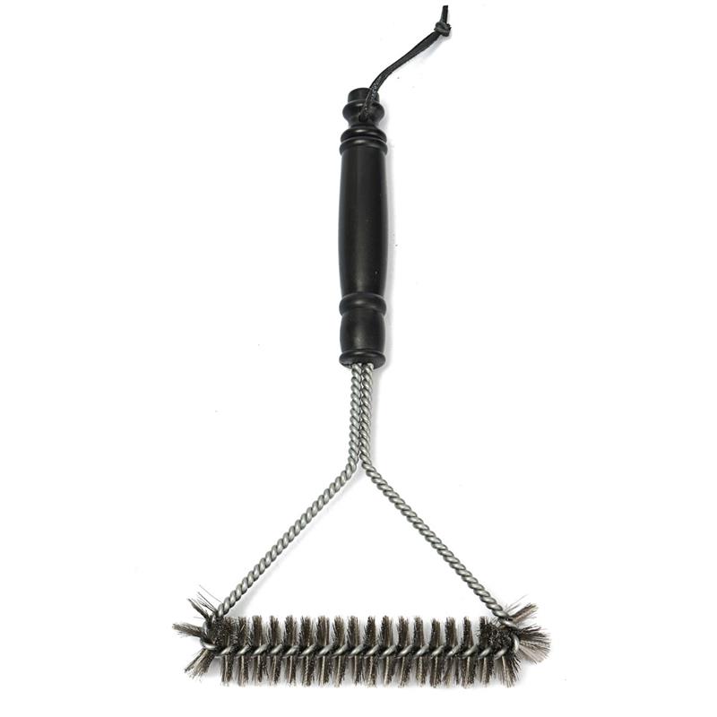 Pawaca Grill BBQ Borstel 1 stks 12 inch Rvs non-stick Draad Borstelharen Cleaning Borstels met Handvat Barbecue koken Gereedschap
