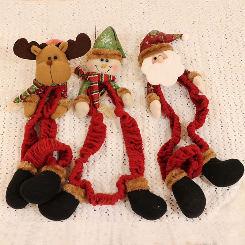 Ozdoby świąteczne robić domu elastyczne pokrowce na komputer osłona przeciwkurzowa na ekran komputera wesołych świąt