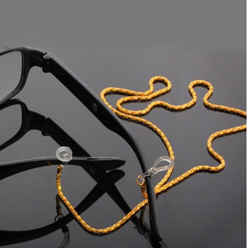 60cm zilveren witte gouden zwarte leesbrillen brillen zonnebrillen brillen ketting nekkoord riem touw