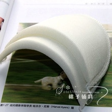 14.5cm*9cm 1.5cm kleding diy accessoires wit dun pak overjas schoudervullingen