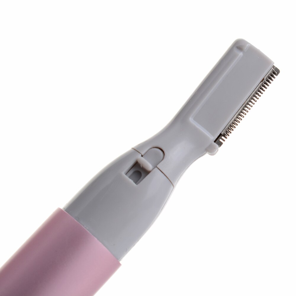 2 farver praktisk elektrisk ansigt øjenbryn sakse mænd kvinders dame ansigtshår elektrisk øjenbryn trimmer barbermaskine remover barbermaskine sæt