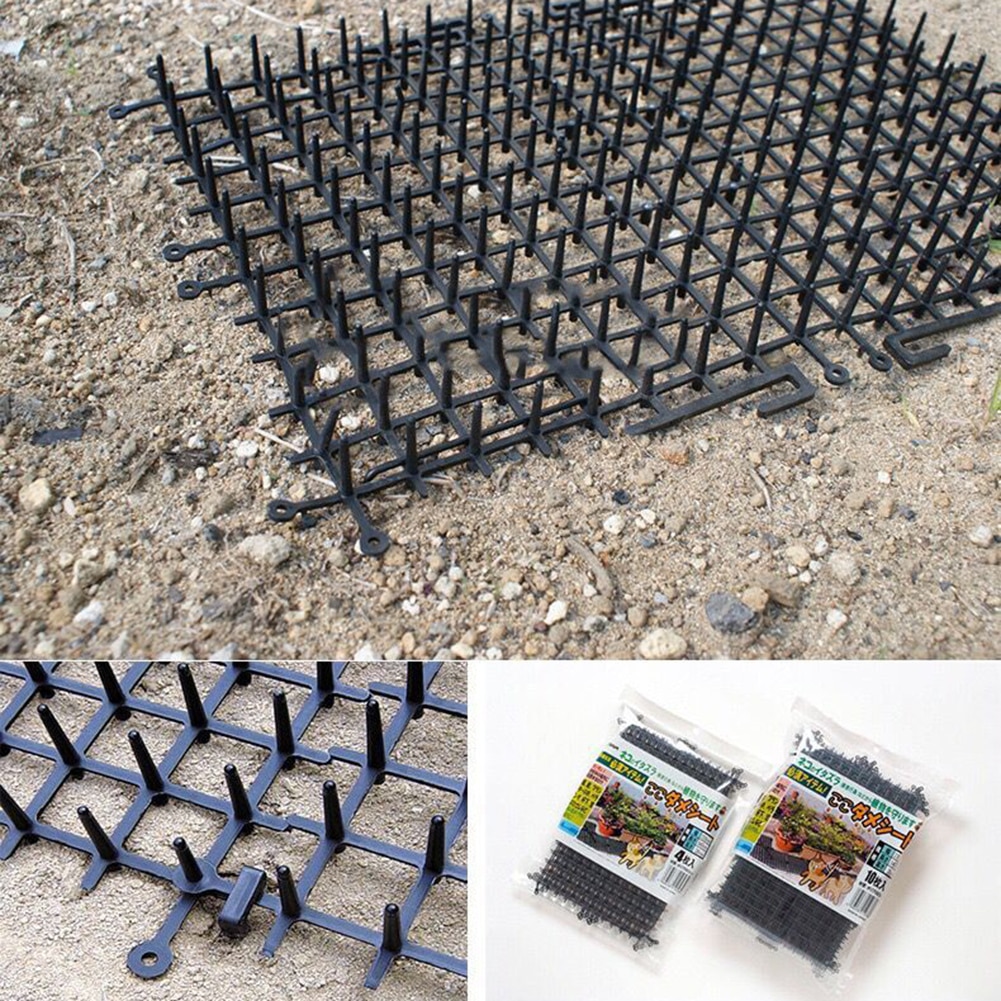 Tapis répulsif Anti-chat pour chiens de jardin, bandes piquantes pour garder les chats à distance, clous en sécurité, épines pour animaux de compagnie, clôture de protection