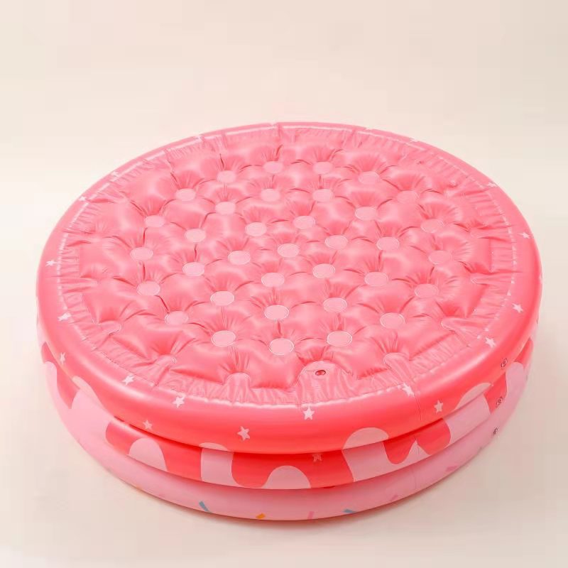 Indoor Foldable Round Inflatable Pool Outdoor Children's Swimming Pool Household Infant Thickened Pvc Swimming Pool LB888