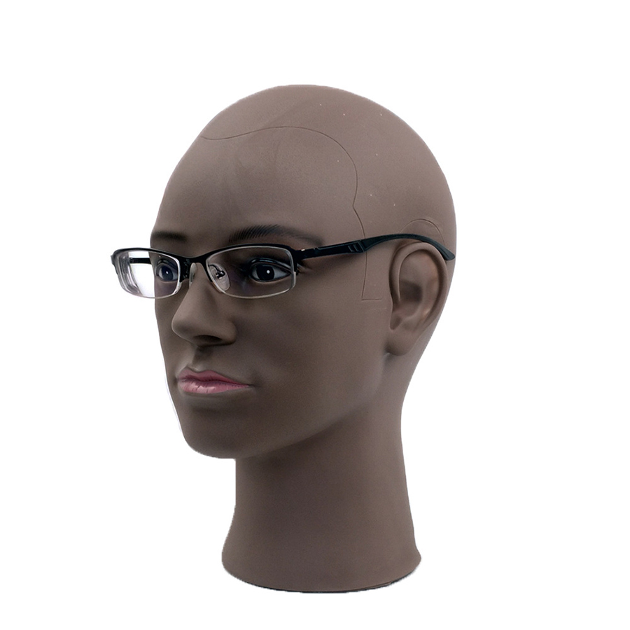 Wig Stand Mannequin Head for Wigs Display and Making Manikin Bald PVC Displaying Heads With Shoulder