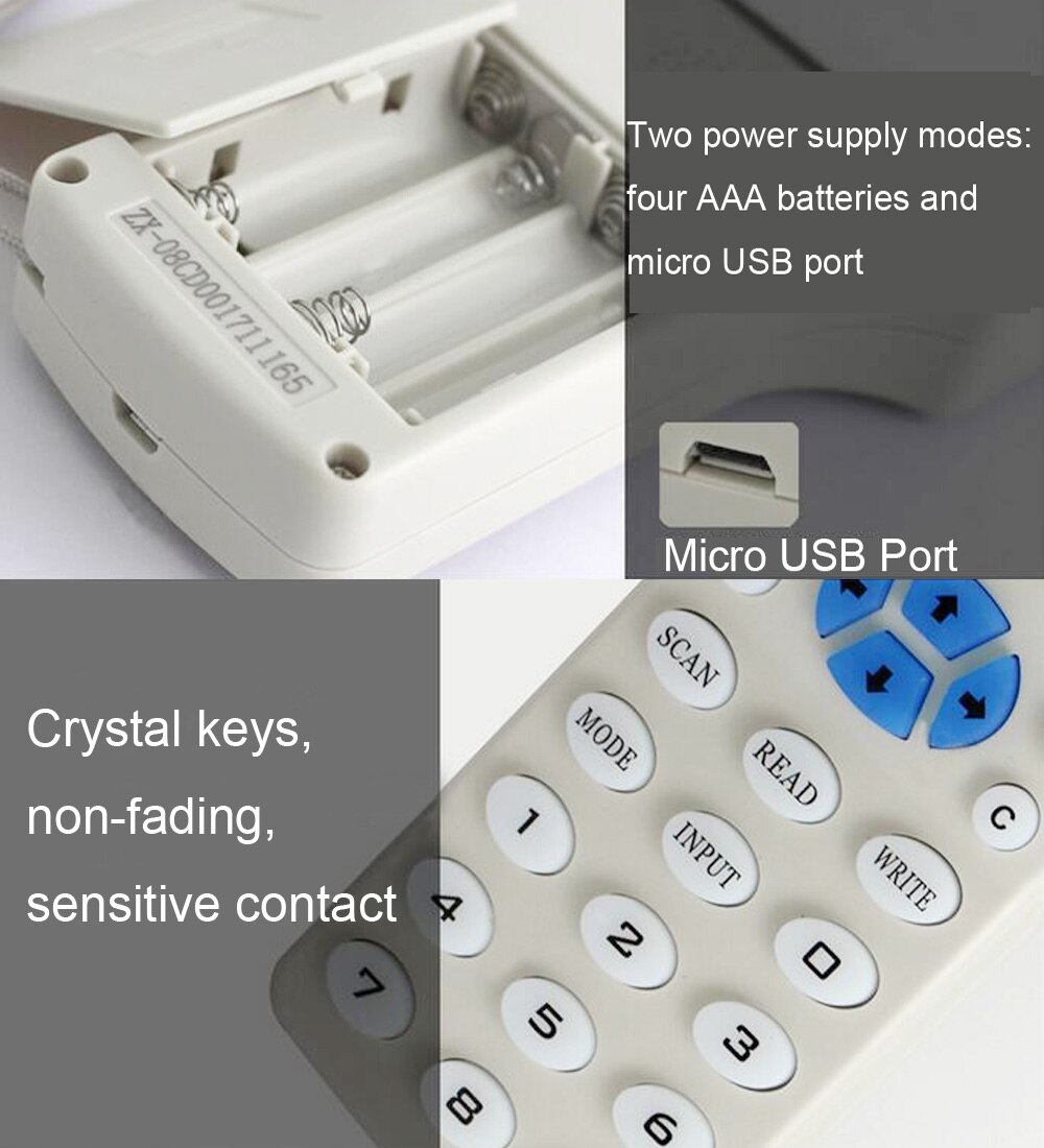 125 khz rfid smart card læser skrive nfc 13.56 mhz kopimaskine multi-frekvens læser writer kopi 13.56 mhz duplikator programmør