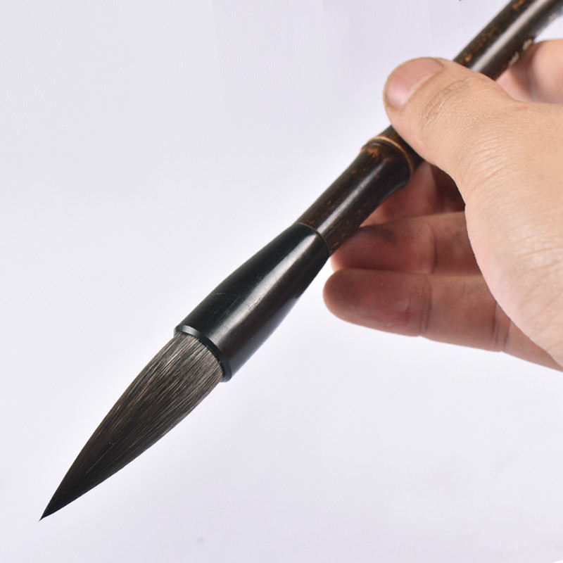 Ratón batidor caligrafía pincel caligrafía tradicional China pincel para pintar Caligrafia escritura tolva cepillo