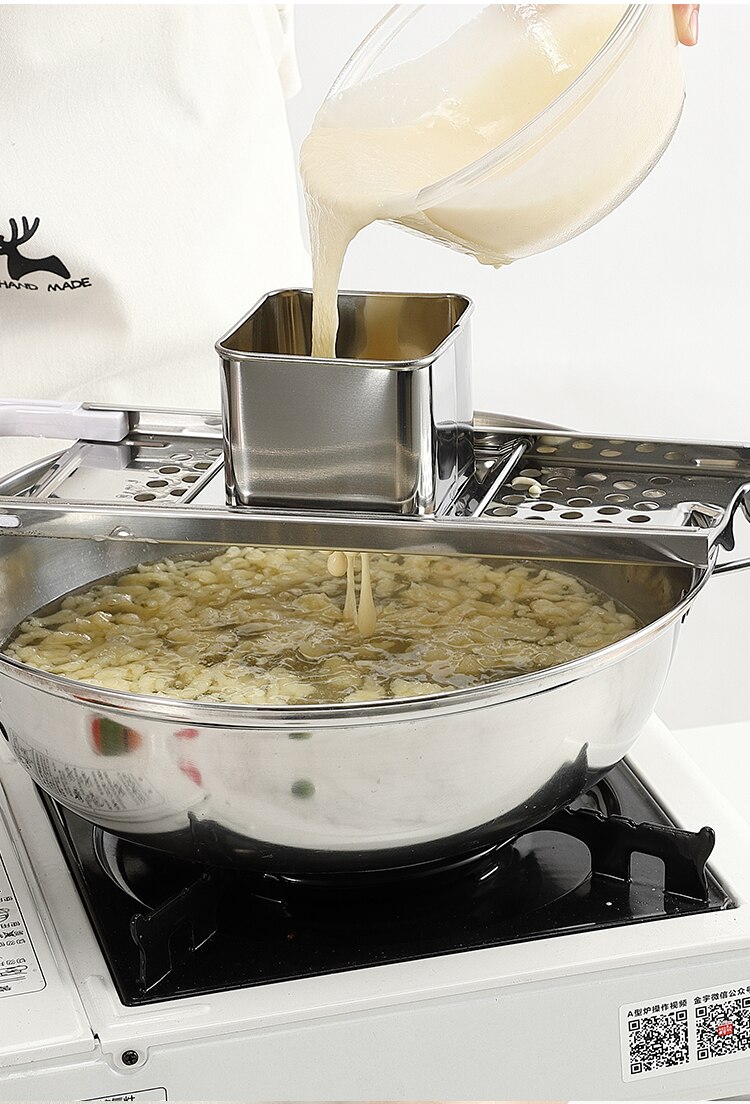 Pasta Machine Manual Noodle Spaetzle Maker Stainless Steel Blades Dumpling Maker Pasta Cooking Tools Kitchen Accessories