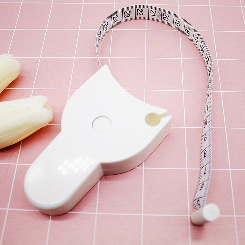 1 Pc Simple Cnvenient Body Tape Measure for Measuring Waist Diet Weight Loss