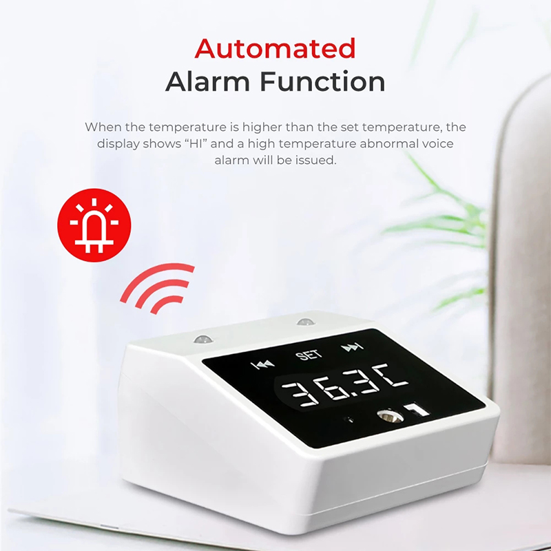 Home Outdoor Electronic Digital Thermometer Body Temperature Monitoring Infrared Non-contact Forehead Thermometer Mall Desktop