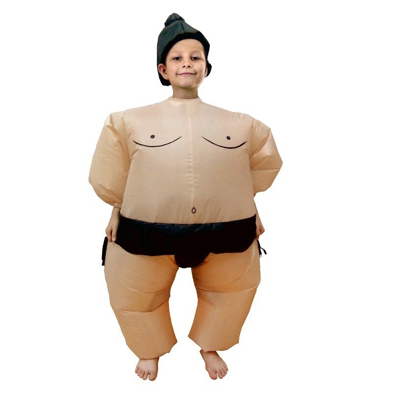 Joke Toy Sumo Inflatable Clothes Unisex Adult Kids Parent-child Props Toys Funny Big Fat Clotheslay: for kids