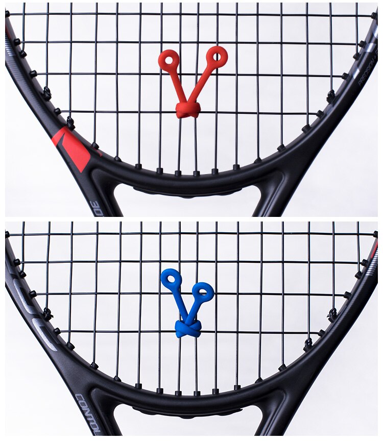 100 Stks/pak-Powerti Tennisracket Vibratie Knoop, Vibratie Demper, Tennis Knoop