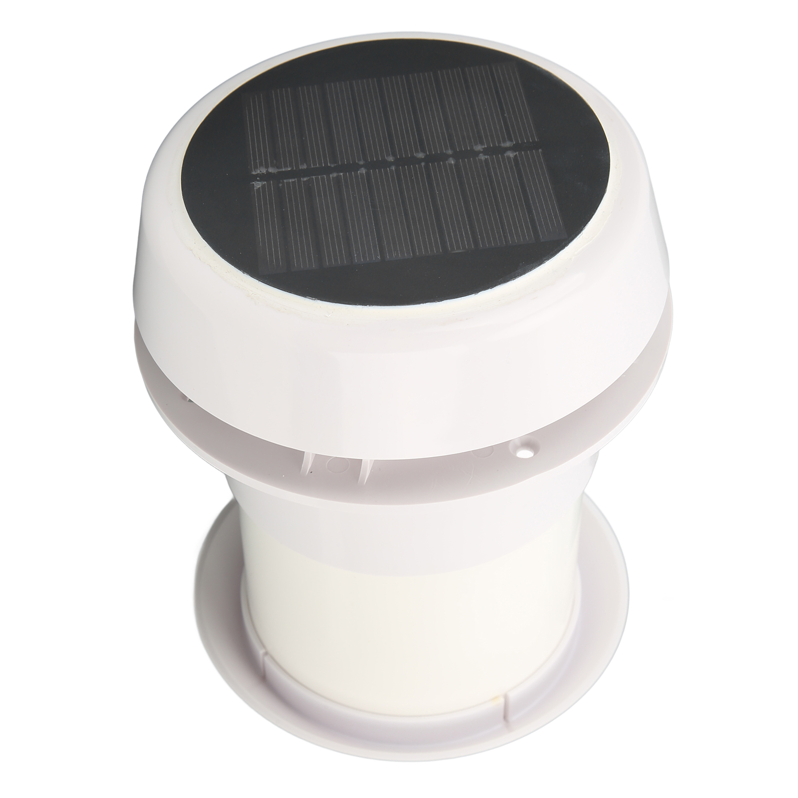 Solar Powered telhado exaustor, silencioso, ventilação para campistas, navios, barcos, RV, DC12V