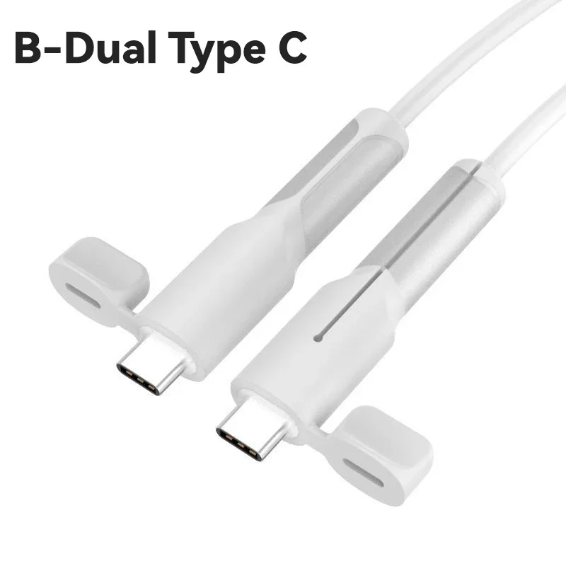 Enrouleur de câble de chargeur en Silicone souple, protecteur USB Type C, manchon de protection Anti-rupture pour Xiaomi Huawei OPPO VIVO, couverture de ligne de données: green / 25cm