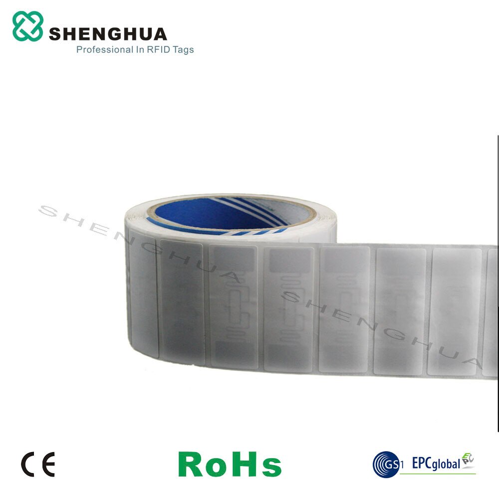 50pcs/pack Customization Available UHF Logistics RFID Label Passive RFID Tag Support Logo Printable