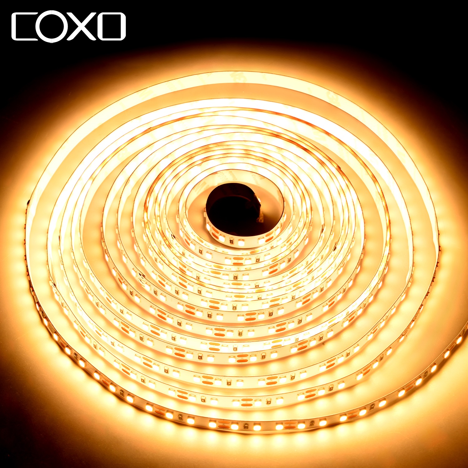 Tira de luces LED SMD2835 de 2700K, 120 LEDs/m, Flexible, regulable, 2835, cinta de iluminación LED cortable, listado por UL, DC12V, 5m para decoración del hogar