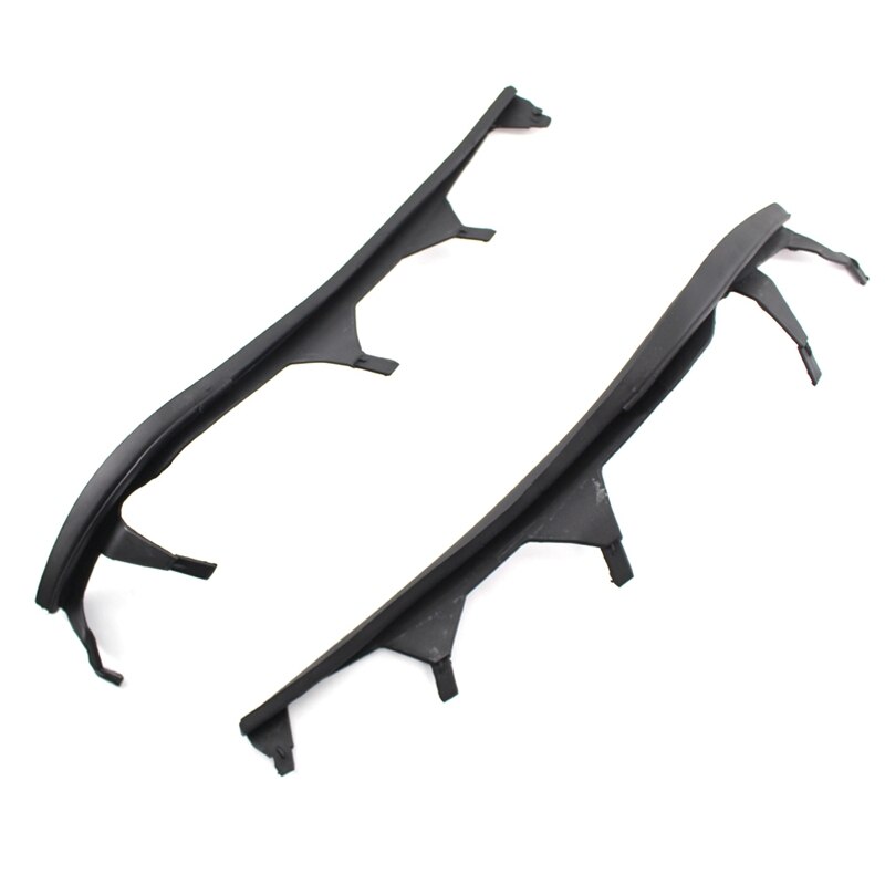 Conjunto de tiras de cubierta de faro superior de coche, junta de banda de sellado de faros delanteros para BMW E46 4 Door 325I 2002-2005 63126921859 631