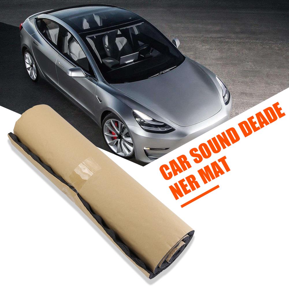 Car Sound Deadener Mat Sound Deadening Noise Insulation Dampening Subwoofer Mat Automobile Car Accessories 100x50cm