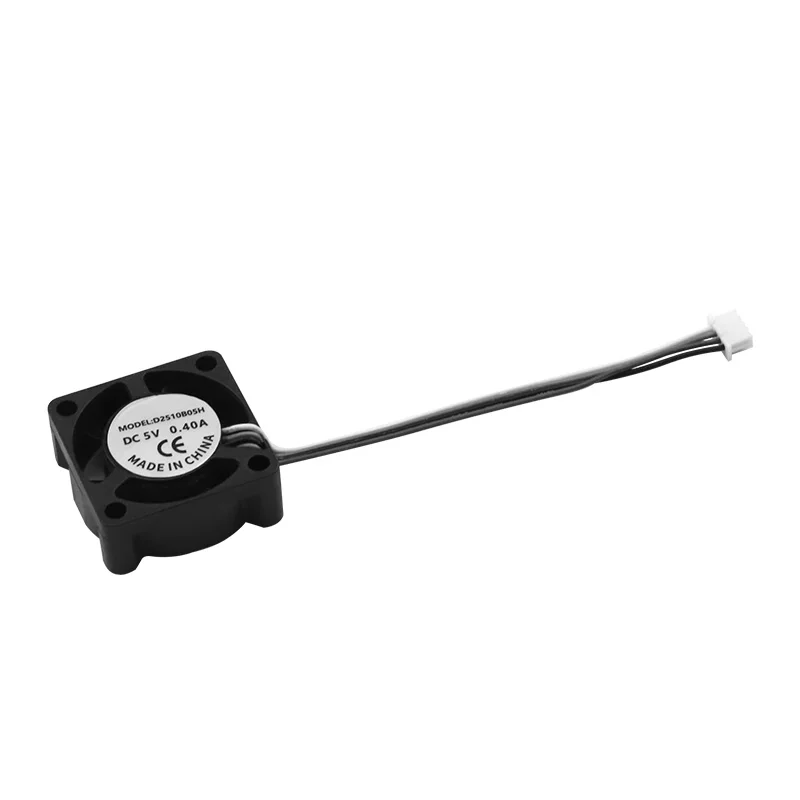 Für Bambus Labor X1/P1 2510 Lüfter Hotend Lüfter mit Kabel Schnell Lüfter für Bambus X1C P1S P1P 3D Drucker Zubehör