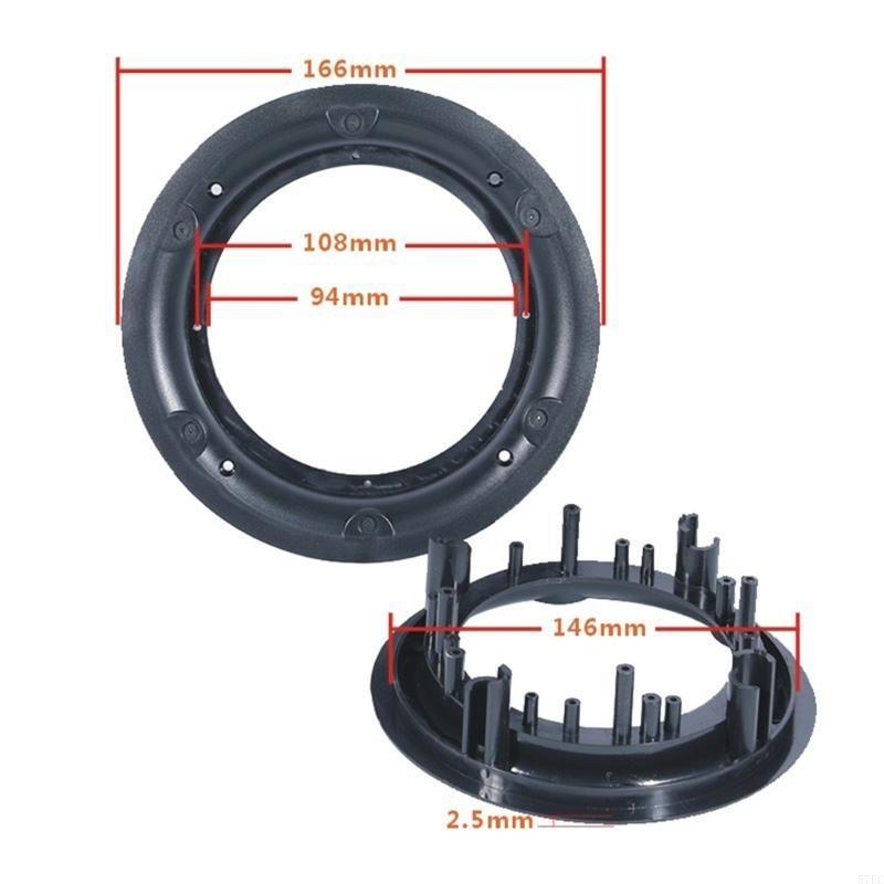 4/5/6.5/8inch Ceiling Speakers Grille Covers Round Commercial Ceiling Speakers: Red