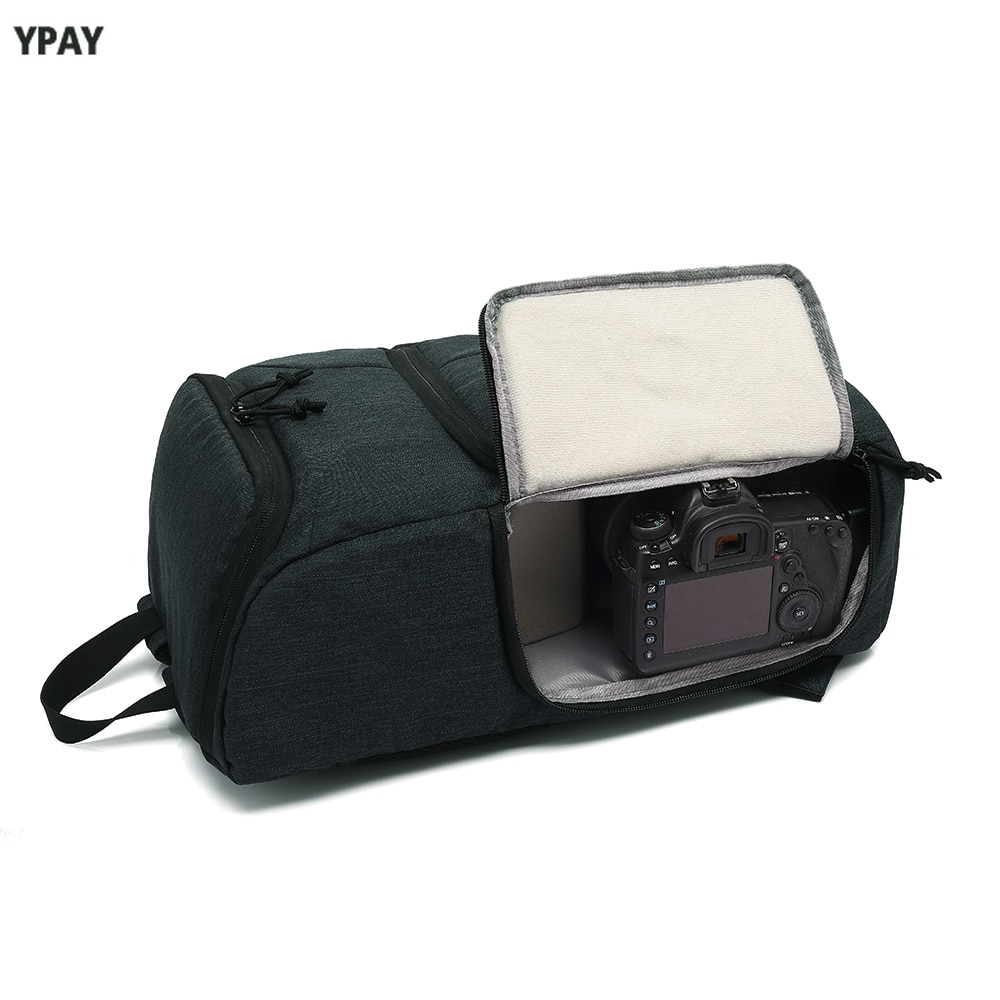 Sac Photo étanche sac Photo photographie sac à dos pour Polaroid Canon Nikon Sony DSLR Shoot appareils Photo Portable poche de voyage sacs
