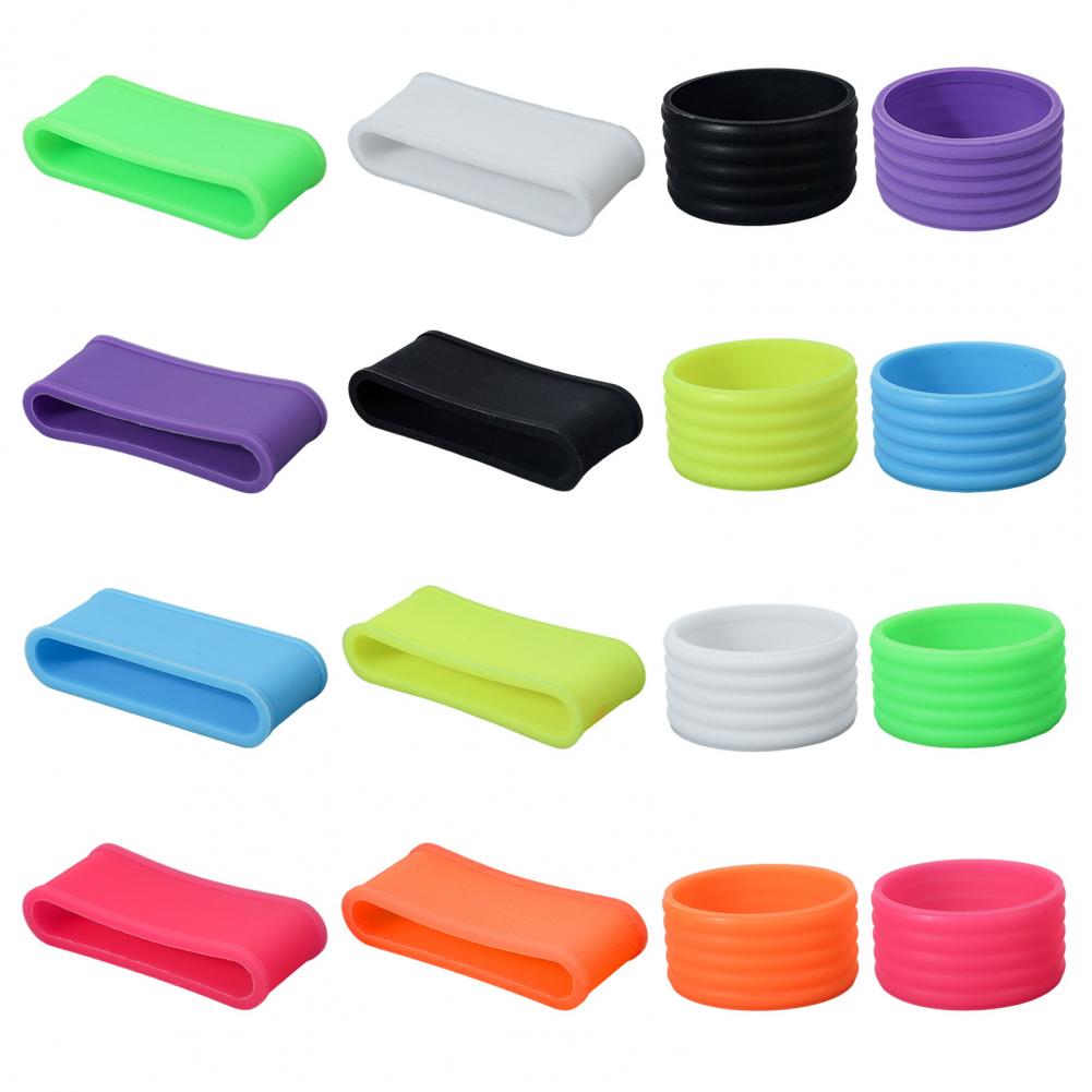 2Pcs Overgrip Pickleball Paddle Grip Band Elastic Badminton Table Tennis Racket Overgrip Handle Anti-slip Ring