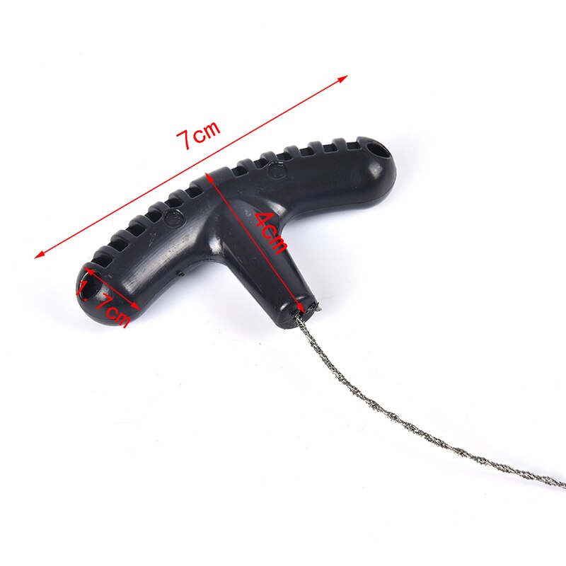 Scie à Fil (wire Saw) De Survie - Acier Inoxydable - Matériel Camping Randonnée