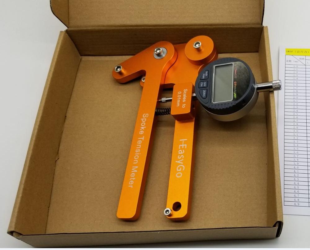 Spoke Tension Tester Digital Scale 0.01mm Bike Indicator Attrezi Meter Tensiometer Bicycle Spoke Tension