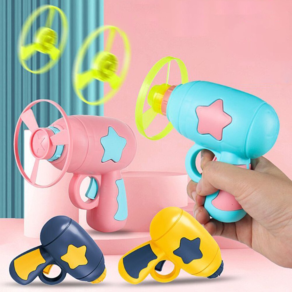 Funny Flying Saucer Cat Toys Interactive Teaser Training Toy Flying Discs Rotating Luminous Dragonfly Game Cats Interactive Toy