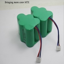 2 unids/lote 6V 3500mAh recambio para ni-mh limpiador batería para Ecovacs Deepoo D73 D76 D62 D63 D63S D65 D66 D68 D77 D79