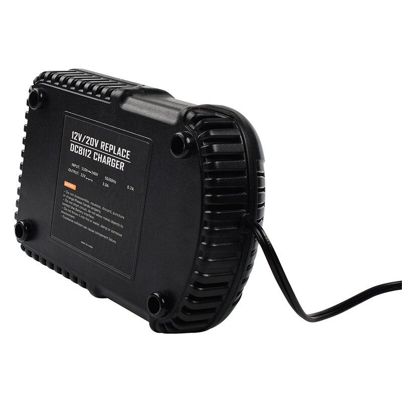 Cargador de batería de 12V/20V DCB112 DCB115 para Dewalt MAX, DCB201 DCB207 DCB200 DCB204 DCB203 DCB120 DCB101 DCB107 DCB105 Z50